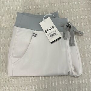 White Opal Figs Scrub Pants